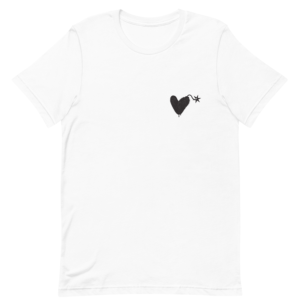Lovebombs T-Shirt White Front